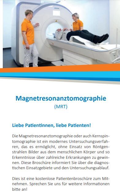 MRT Broschüre MRT Broschüre